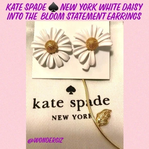 🔥🔥🔥ONE ITEM DEAL OF THE DAY KATE SPADE ♠️ Authentic Earrings Reduced Buy Now - Picture 11 of 12